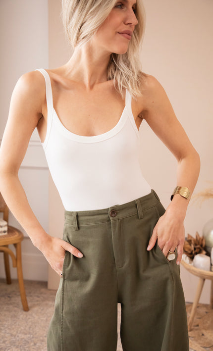 Soft Shape White - Bodysuit