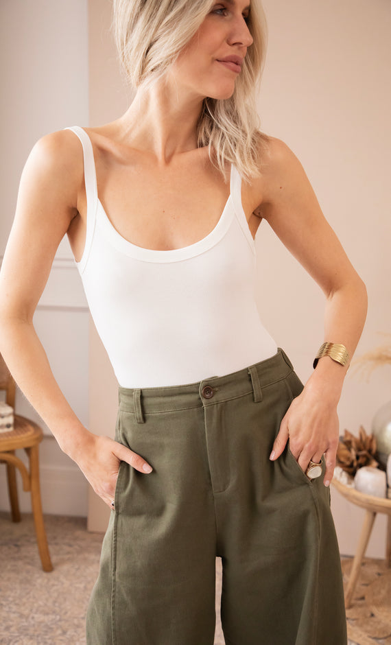 Soft Shape White - Bodysuit