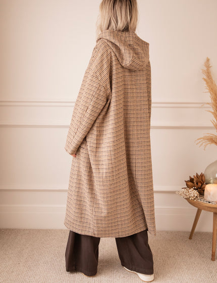 Jacke - Country Charm - Taupe/Braun