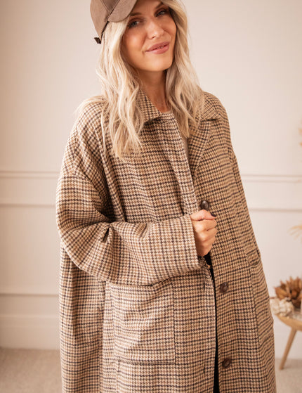 Jacke - Country Charm - Taupe/Braun