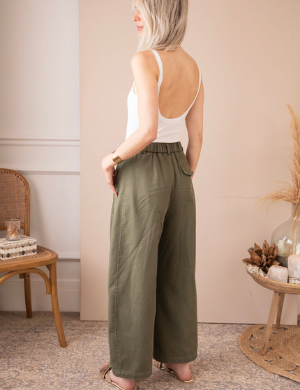 Jeans - Basic Barrel - Khaki