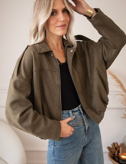 Marlow Bomber Khaki - Jacket