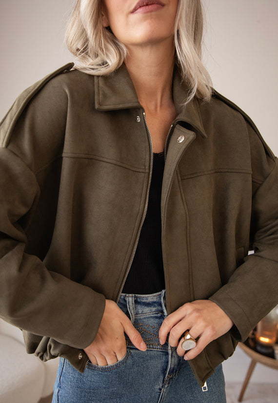 Jacke - Marlow Bomber - Khaki