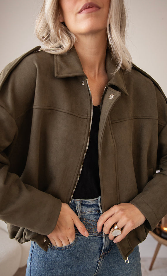 Marlow Bomber Kaki - Jacket