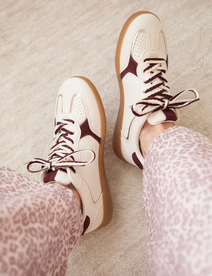 Sweet Motion Beige/Burgundy - Sneakers
