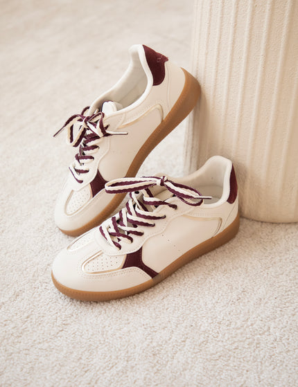 Sweet Motion Beige/Burgundy - Sneakers