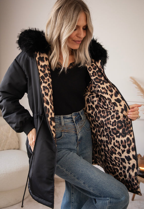 Jacke - Refursible Leo - Schwarz