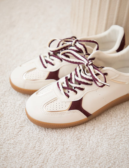 Sweet Motion Beige/Burgundy - Sneakers
