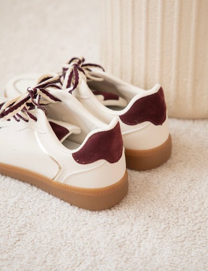 Sweet Motion Beige/Burgundy - Sneakers