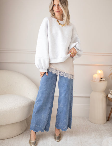 Pullover - Snuggle Up - Grau