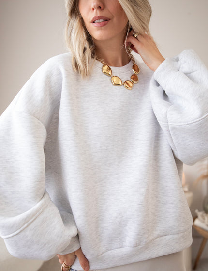 Pullover - Snuggle Up - Grau