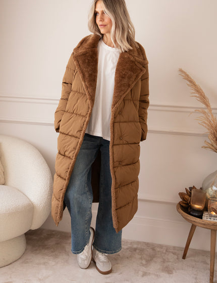 Jacke - Cozy Charleen Puffer - Haselnuss