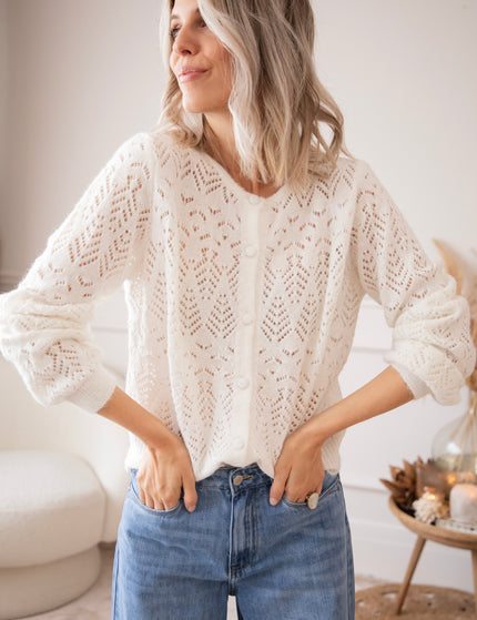 Tilly Beige - Cardigan