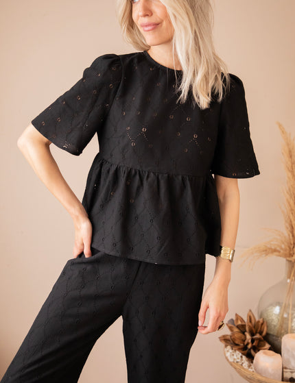 Sicily Black - Blouse