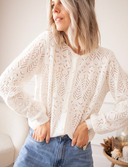 Tilly Beige - Cardigan
