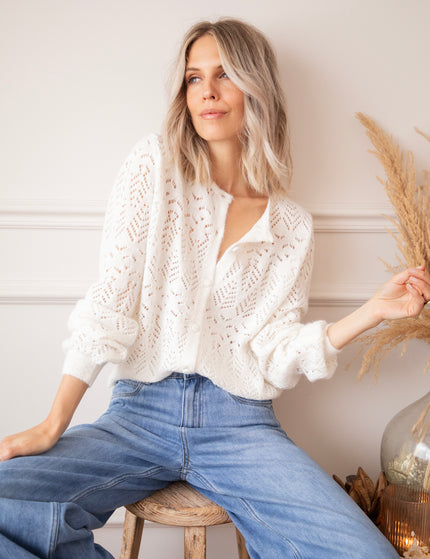 Tilly Beige - Cardigan