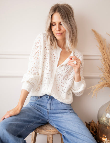 Tilly Beige - Cardigan