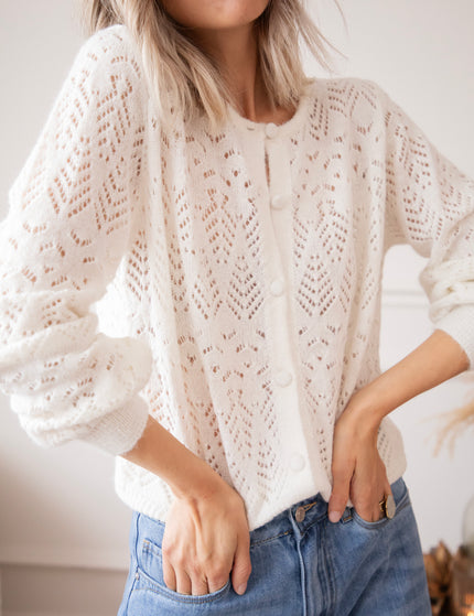 Tilly Beige - Cardigan