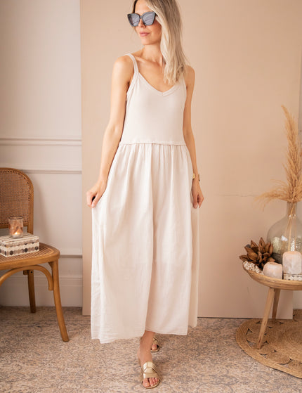 Maxikleid - Soraya Strap - Café Au Lait
