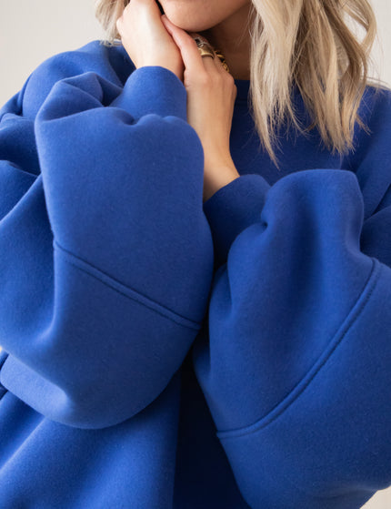 Snuggle Up Kobalt - Sweater