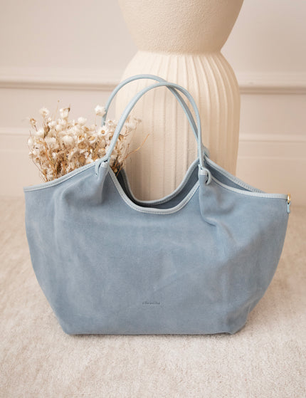 Syma Suede Blue - Handtas