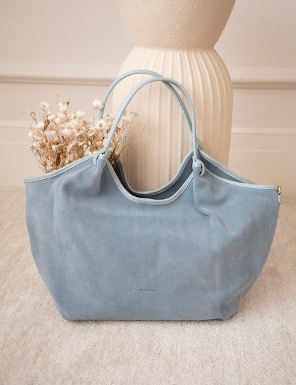Syma Suede Blue - Handtas