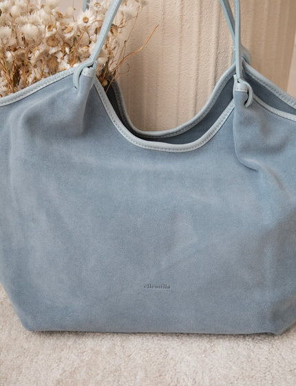 Syma Suede Blue - Handtas