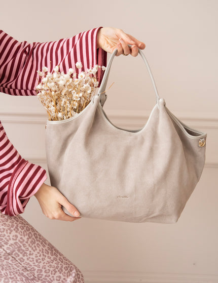 Syma Suede Grey - Handtas