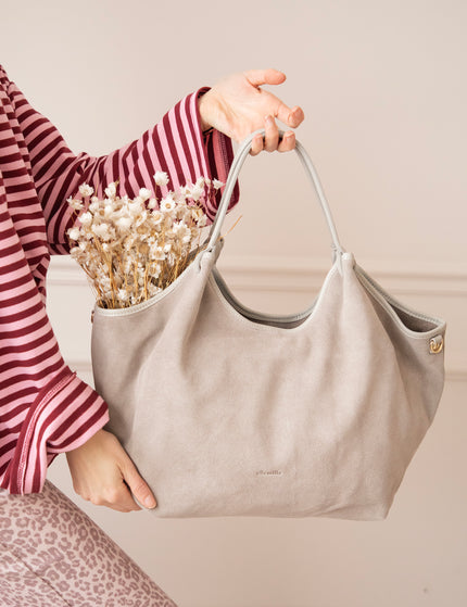 Syma Suede Grey - Handtas