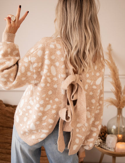 Pullover - Fawn Belle - Beige/Off White