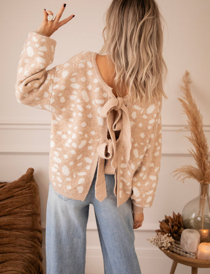 Pullover - Fawn Belle - Beige/Off White