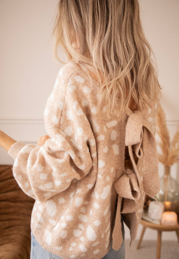 Pullover - Fawn Belle - Beige/Off White