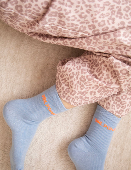 Girl Power Moves Blue/Orange - Socks