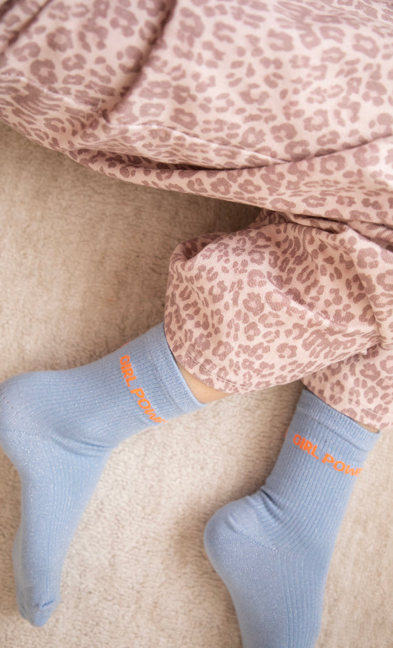 Girl Power Moves Blue/Orange - Sokken
