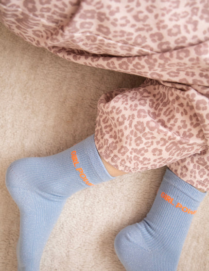Girl Power Moves Blue/Orange - Socks