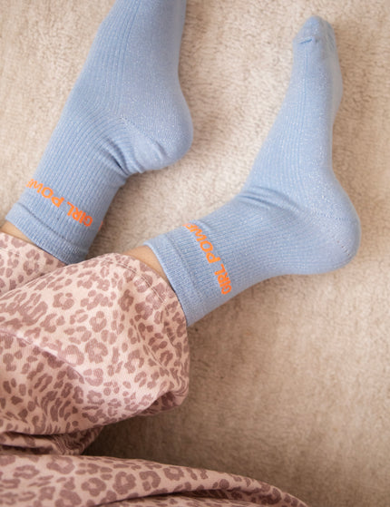 Girl Power Moves Blue/Orange - Socks