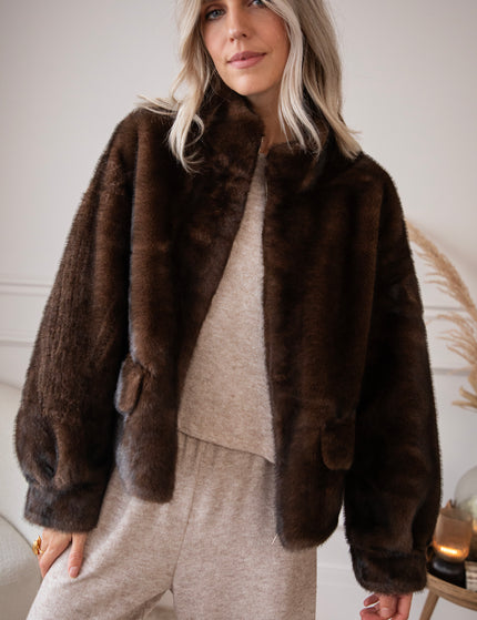 Those Fur Feels Choco - Jacket