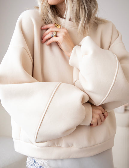 Snuggle Up Cream - Sweater