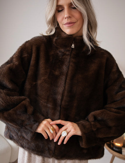 Those Fur Feels Choco - Jacket