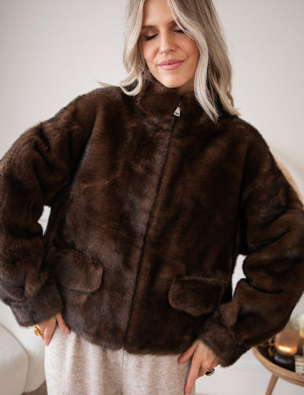 Those Fur Feels Choco - Jacket