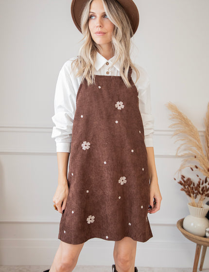 Inner Bloom Corduroy Brown - Dress