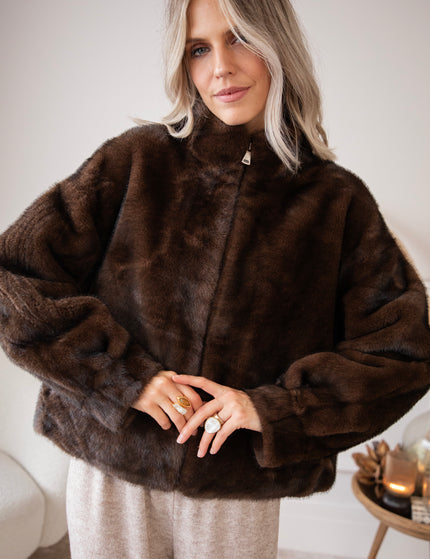 Those Fur Feels Choco - Jacket