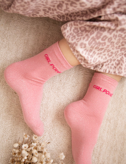 Girl Power Moves Pink/Fuchsia - Socks