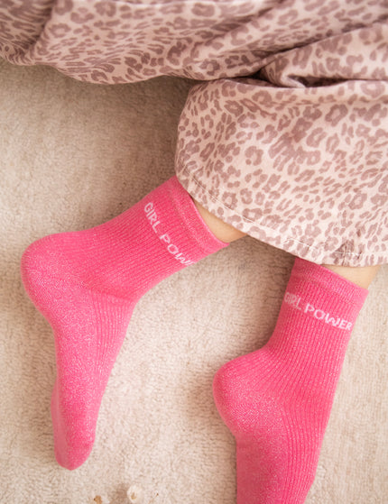 Girl Power Moves Fuchsia/Soft Pink - Socks