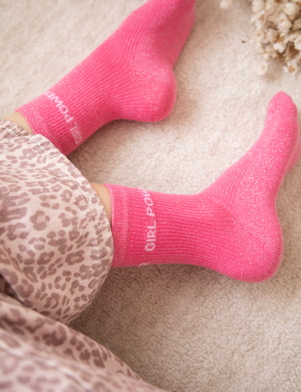 Girl Power Moves Fuchsia/Soft Pink - Socks