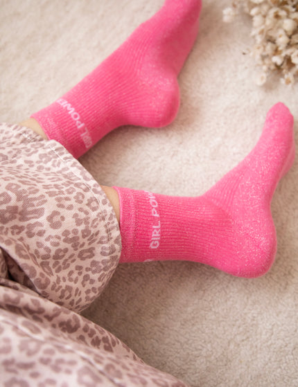 Girl Power Moves Fuchsia/Soft Pink - Socks