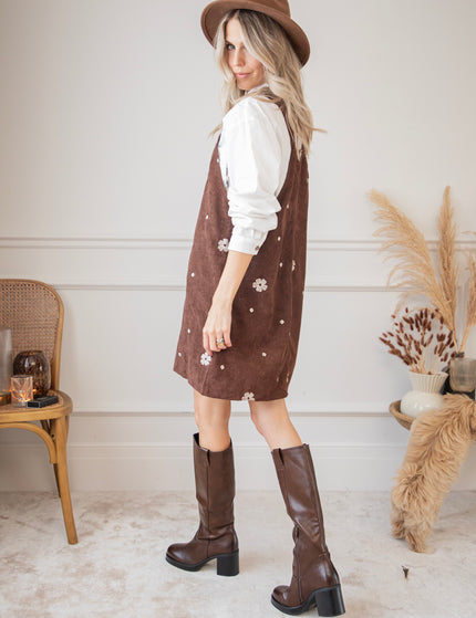 Inner Bloom Corduroy Brown - Dress