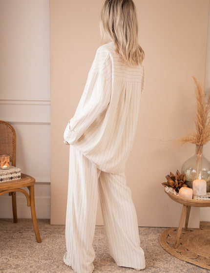 Silent Stripe Café Au Lait - Combi Set