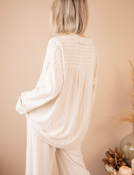 Silent Stripe Café Au Lait - Combi Set