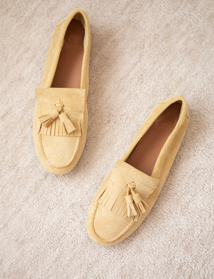 Soft Fringe Yellow - Loafers